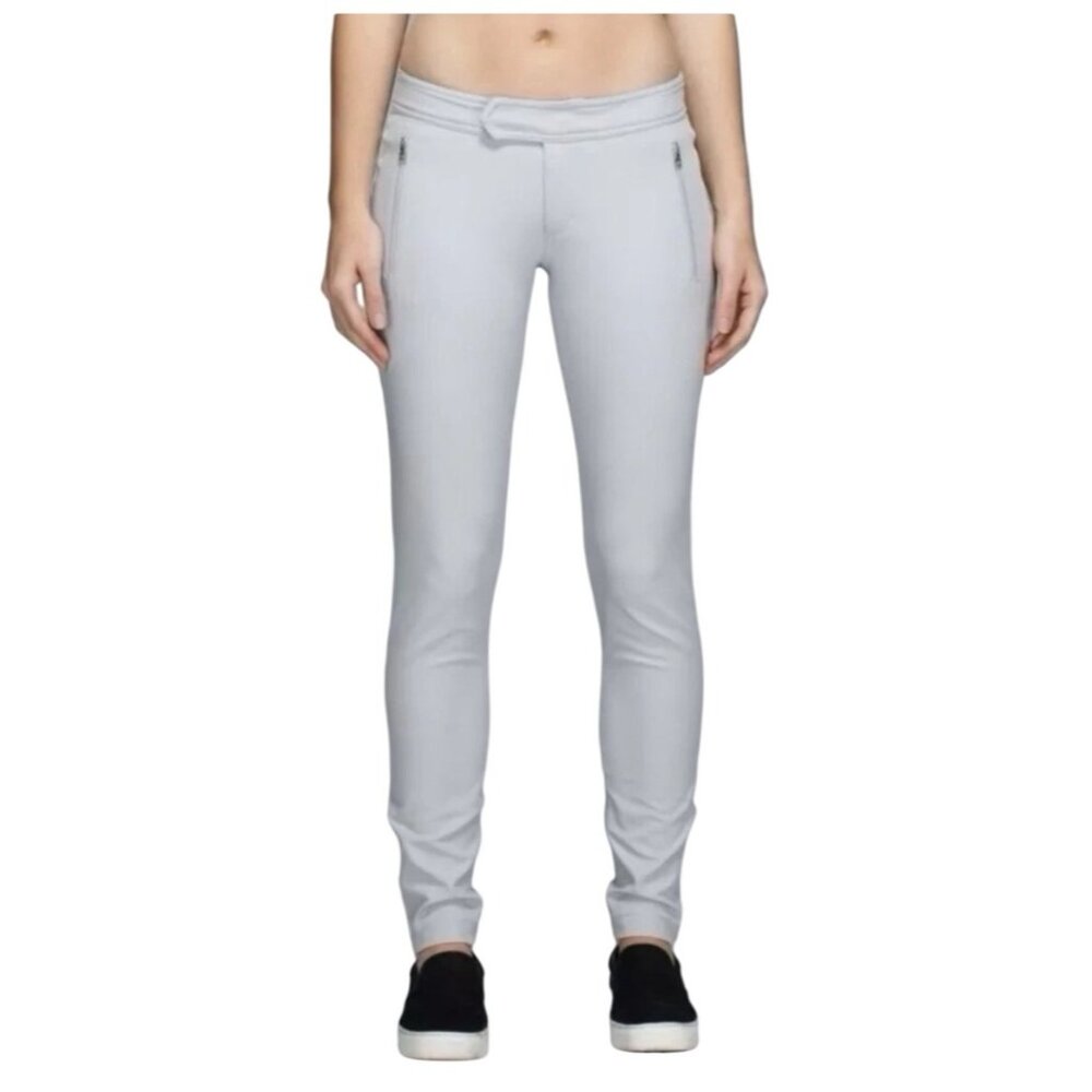 Lululemon Better Together Pants Women’s Size 4 Gray Slim Straight Lightweight